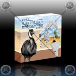 1oz Map Shaped coin " EMU " 2012